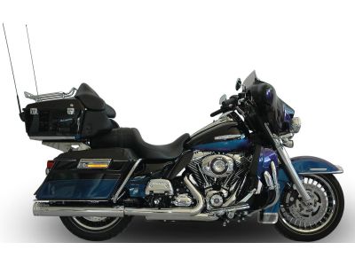 922002 - V-Performance Double Slip-On Muffler Set Endcap Double Ring Chrome