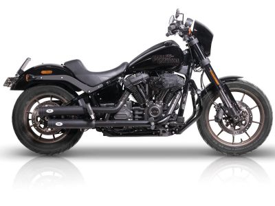 922016 - V-Performance Double Slip-On Muffler Set Endcap Double Ring Chrome