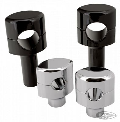 240979 - GZP Chr 3.75" Infinity risers 1.25" bars